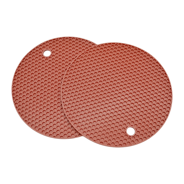 Підставка п/гаряче силіконова BS.LT 2шт Кольорова Мікс арт.FP050202 *12