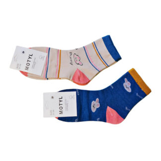Шкарпетки дит демі дівчинка MOTYL в асорт.