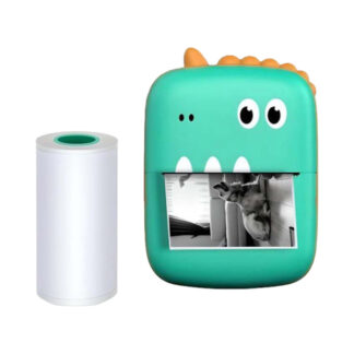 Принтер C 66629 2 види, чорно-білий колір друку, Bluetooth, USB-кабель, 14 рулонів те