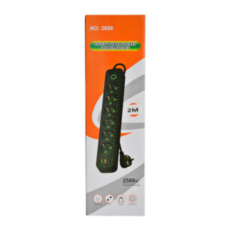 Подовжувач фільтр (6 євро-розетки+3usb) 2м,ар 2606_