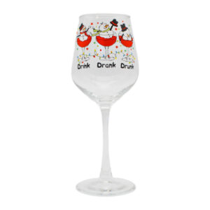Келих для вина Новорічні приколи 360мл.