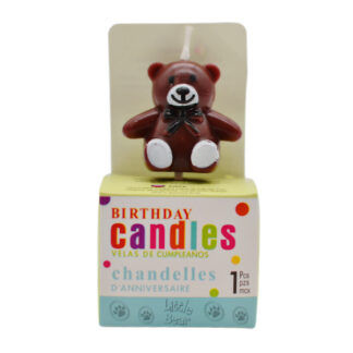 Свічка д/торта декор ВЕДМЕДИК МІНІ 1шт
