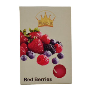 Набір свічок аром Pragnis Ягоди червоні 6шт (TL6-RBR)