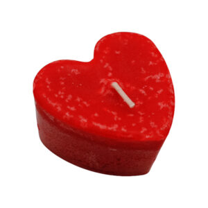 Свічка фігурна Pragnis Серце червоне 7*7*3,5см (HRT2)