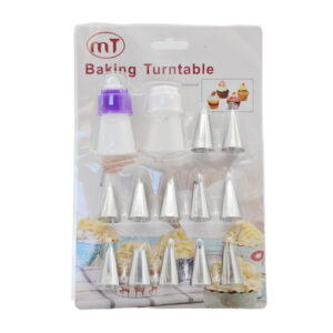 Насадка кондитерська металева MT Набір 12шт+2кріплення арт.0612-41