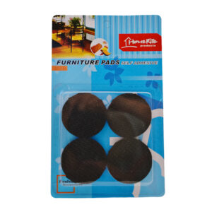 Наклейки гумові д/меблів HomeRite 9шт круглі 2,8см арт.0612-5_