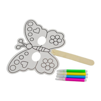 Набір д/творчості Маска-розмальовка +4 фломастера *12