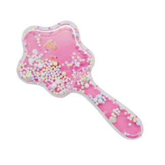 Розчіска дитяча Масажка Зірочка Малюнок з кольоровими кульками