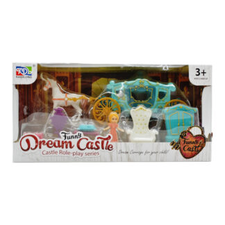 Карета арт. KDL-08 мікс 2 види, лялька, меблі, аксес короб. 24*10*12,5см