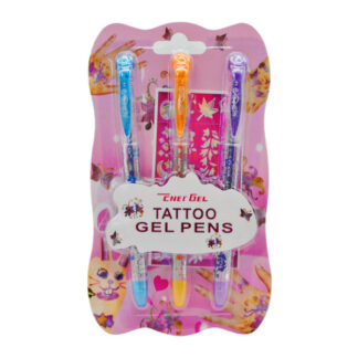 Ручка гелева д/татту Набір 3шт арт.8018-3