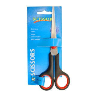 Ножниці 1шт SCISSORS металеві 17см на блістері *12