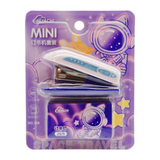 Степлер HUACHI Дитячий Міні +скрепки 26/6 №368 *24