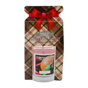 Свічка аром Пако-Іф Verona collection Мандарин/Червоний перець скло