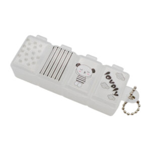 Органайзер д/таблеток на 4 кейси Прямокутний Малюнок арт.411 *12