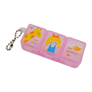 Органайзер д/таблеток на 3 кейси Прямокутний Малюнок арт.410 *12