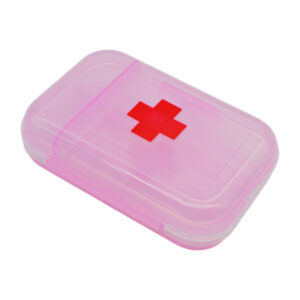 Органайзер д/таблеток на 8 кейсів Прямокутна Прозора арт.2198