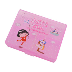 Органайзер д/таблеток на 8 кейсів Cute Girl арт.653 *12_