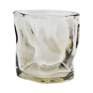 Стакан Скляний QIZIHYY 190мл Фігурний Набір 6шт Графіт арт.BX8001