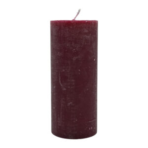 Свічка циліндр Pragnis Рустік винний 5,5*13см 26год (C5513-208)