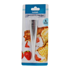 Форма д/випічки трубочок YANGLI Набір 4шт металева арт.100012