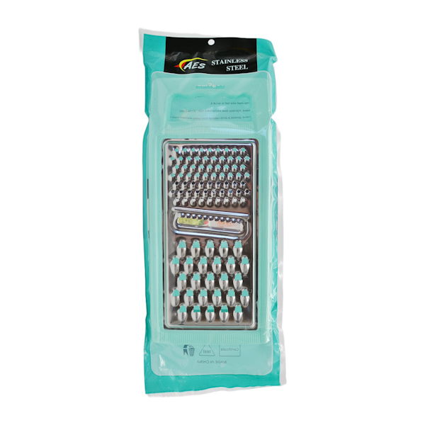 Тертка багатофункціональна AES пластикова ручка арт.TZ2_