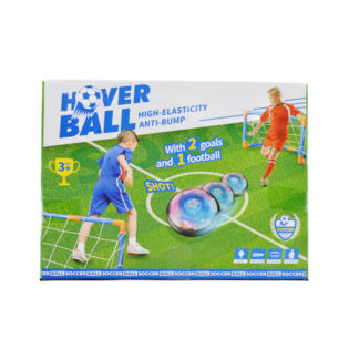 Аерофутбол KD 012 2 режими роботи, підсвічування, ворота, м'яч, у коробці