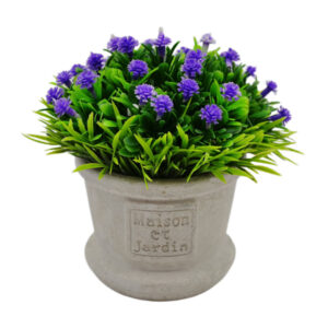 Рослина штучна в горщику 13см Квіткова композиція арт.C-5322