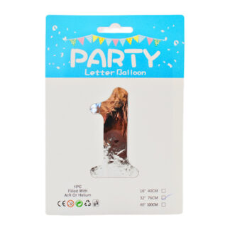 Кулька Повітряна Party 76см цифра 