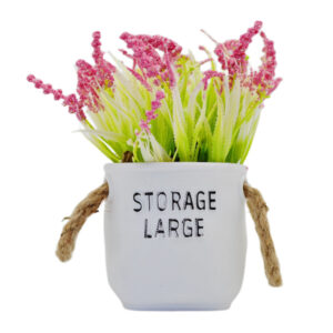 Рослина штучна в горщику 22см Лаванда