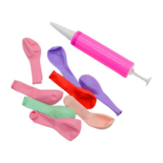 Набір Повітряних Кульок Balloon + ручний насос Мікс арт.6626 *20