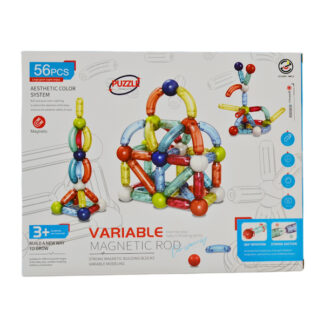 Конструктор магнітний 6623 A 56 деталей, в коробці