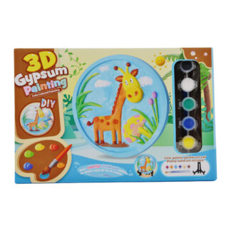 Гіпсова розмальовка ZY 129 /130/132 гіпсове 3D-панно діаметром 14 см, акрилові фарби