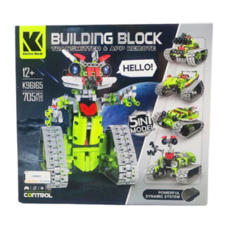 Конструктор на радіокеруванні K 96165 705 деталей, 5 варіантів збірки, в коробці