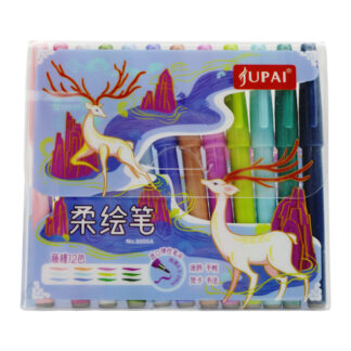 Ручка-фломастер JUPAI Набір 12кольорів арт.8000А