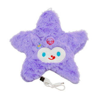 Іграшка Зірка танцююча з музичним світлом Хутряна 1шт арт.JW-19