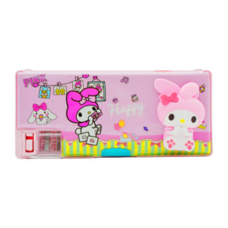 Пенал арт.LPY98-22 Пластиковий Органайзер на 2 відділення+ точилки Малюнок Мікс