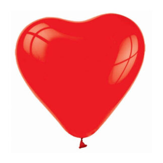 Кулька латекс 12 Balonevi Серце Пастель /червоне 1шт