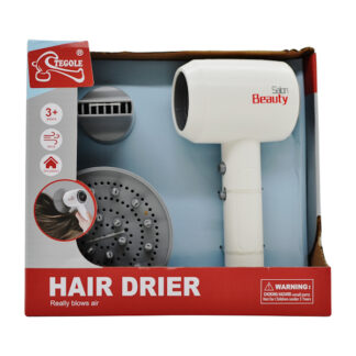 Фен F 2313 на батарейках, 2 насадки, в коробці