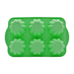 Форма для випікання силіконова квіточка 6шт 26*16*2,5см GUSTO GT-S-213