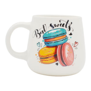 Чашка 370мл порцеляновий Бутон Мacarons