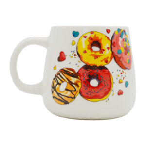 Чашка 370мл порцеляновий Бутон Donuts