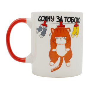 Чашка 350мл порцеляновий Приколи