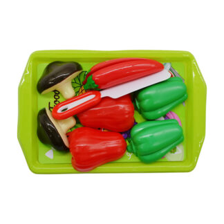 Набір овочів M 103  на липучках, таця, ніж, у пакеті