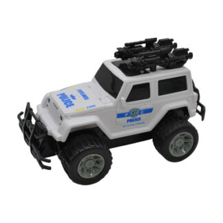 Джип 7722 поліція, інерційний механізм, звук, підсвічування, у пакеті