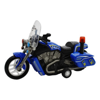 Мотоцикл 7728 2 кольори, поліція, інерція, звук, підсвічування, у пакеті