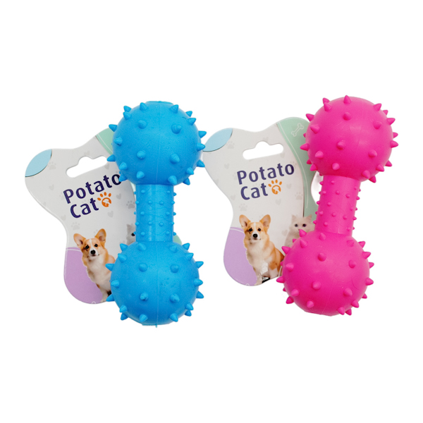 Іграшка д/собак PotatoCat Гантеля з шипами арт.KR-024 *12