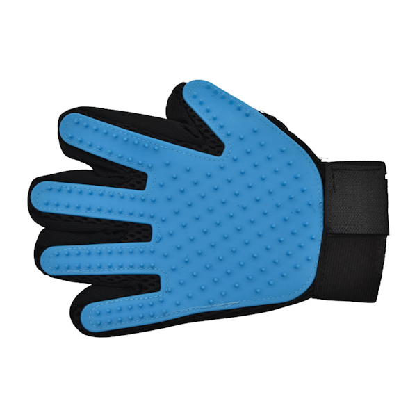 Рукавиця д/вичісування шесті тварин 1шт арт.KR-019