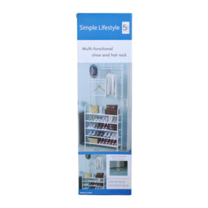 Вішалка підлогова з стійкою д/взуття 168*26*65см 1шт арт.ТМ5-65