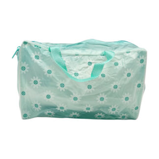 Сумка-косметичка 21*13*7см Прозора Квіти з ручками арт.2-02 *12