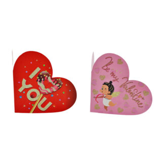 Валентинка подвійна арт. ВЛ-01 максі